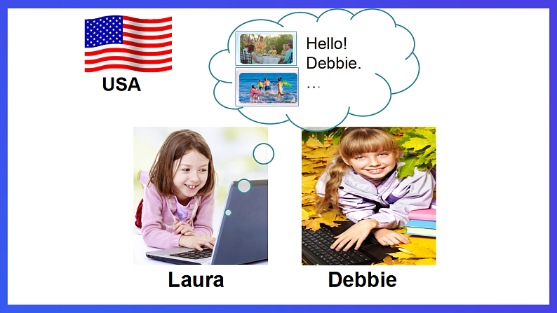 粤人版（儿童英语&先锋&开心）英语五下 Review1 reading  and  writing 课件第4页