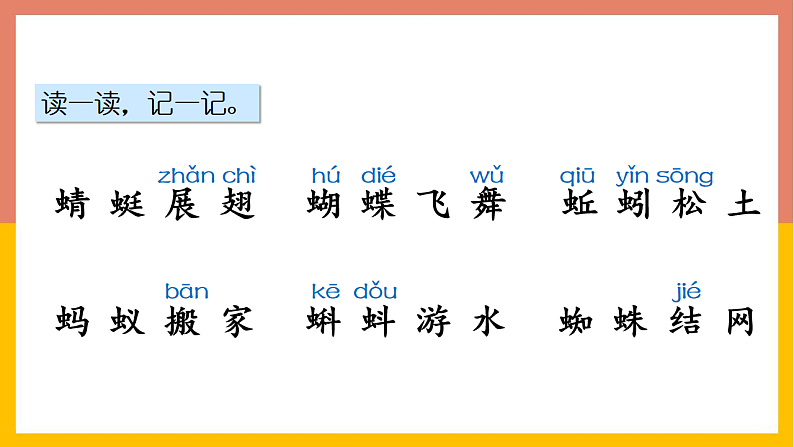人教版（2024）一年级语文下册识字5动物儿歌课件第4页