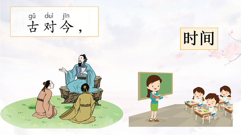 人教版（2024）一年级语文下册识字6古对今第2课时课件第5页