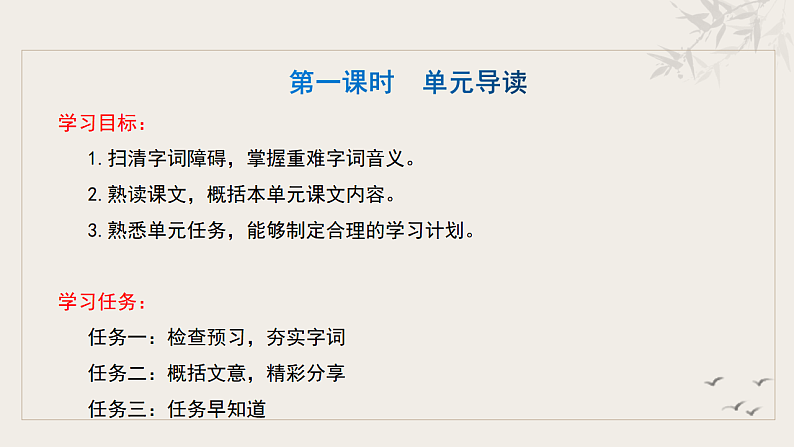 统编初中语文九年级下册第二单元整体教学课件第4页