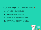 2024九年级物理上册第十二章电压和电阻12.1电压习题课件鲁科版五四制