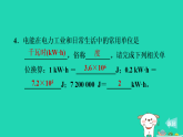 2024九年級物理上冊第十四章電功率14.1電能習(xí)題課件魯科版五四制