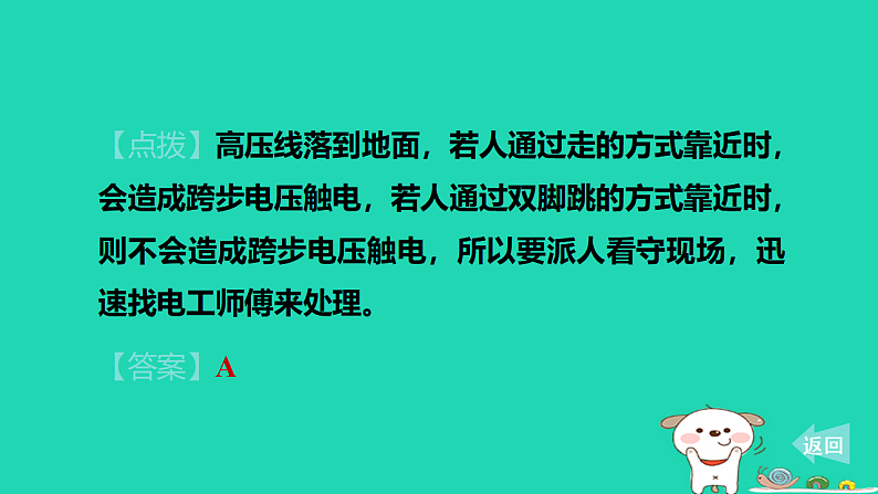 2024九年级物理上册第十五章安全用电15.3防止触电习题课件鲁科版五四制第7页