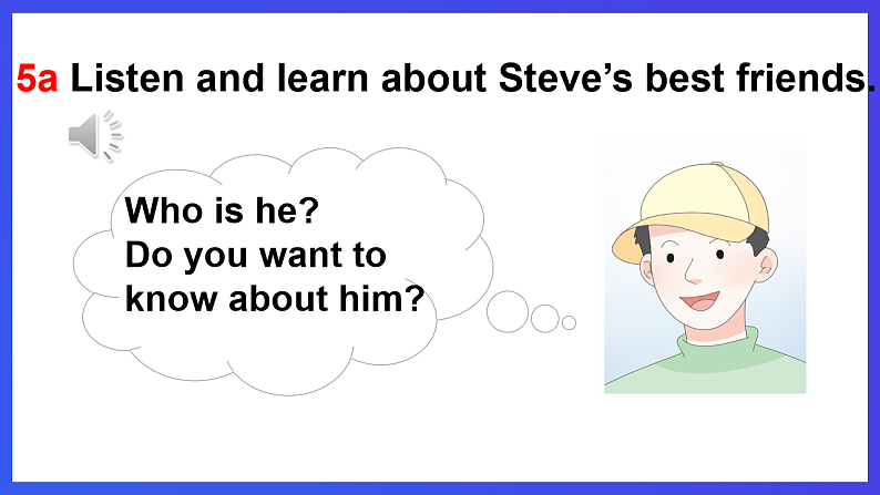 外研剑桥版英语四下 Unit 2《Friends》第4课时（Parts 5a, 5b & 6）课件第6页