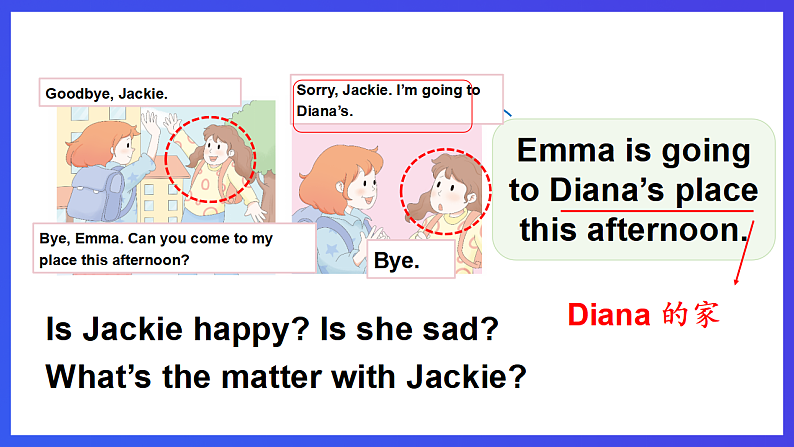 外研剑桥版英语四下 Unit 2《Friends》第5课时（Part 7）课件第7页