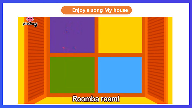 外研剑桥版英语四下 Unit 4《My room》第1课时 (Parts 1a & 1b)课件第2页