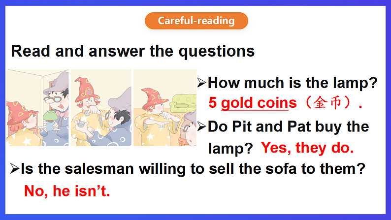 外研剑桥版英语四下 Unit 4《My room》第5课时 (Part 7)课件第7页