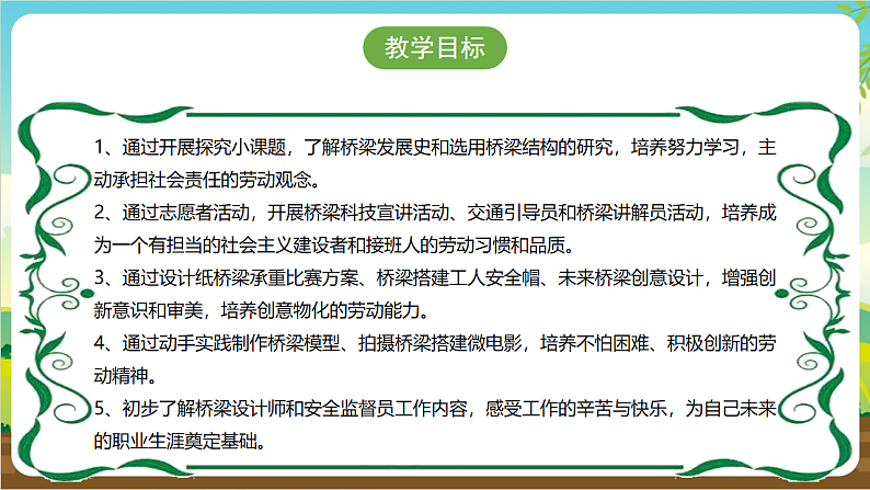 广州版八年级劳技下册 主题五《桥梁搭建工程师》（第二课时）课件第3页