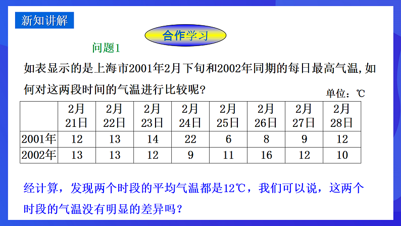 华师大版数学八年级下册20.3.1《方差》课件第4页