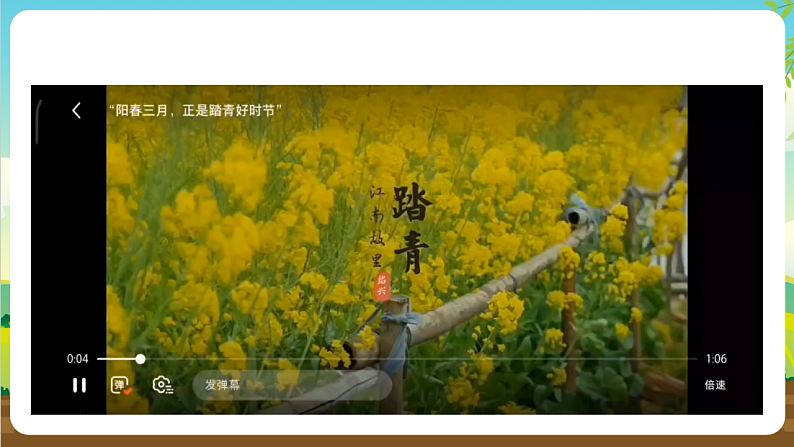 内蒙古版综合实践活动三年级下册 第一单元 主题活动三《带着问题去春游》课件第4页