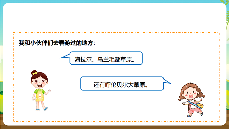 内蒙古版综合实践活动三年级下册 第一单元 主题活动三《带着问题去春游》课件第7页