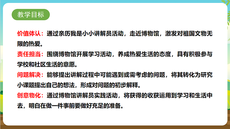 内蒙古版综合实践活动三年级下册 第四单元 主题活动一《我是小小讲解员》课件第2页