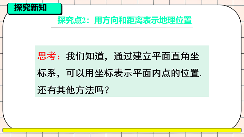 9.1用坐标描述平面内点的位置 用坐标表示简单几何图形一 课件人教版七年级数学下册第5页