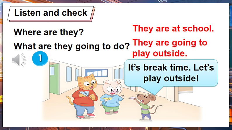 第2课时（Cartoon time & Sounds in focus)第8页