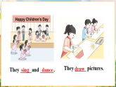 【新版教材】湘少版英語三年級下冊Unit 8 Children's Day 第2課時（教學(xué)課件+素材）