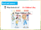 【新版教材】湘少版英語三年級下冊Unit 8 Children's Day 第3課時（教學(xué)課件+素材）