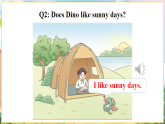 【新版教材】湘少版英語(yǔ)三年級(jí)下冊(cè)Unit 3 What's the weather like 第3課時(shí)（教學(xué)課件+素材）
