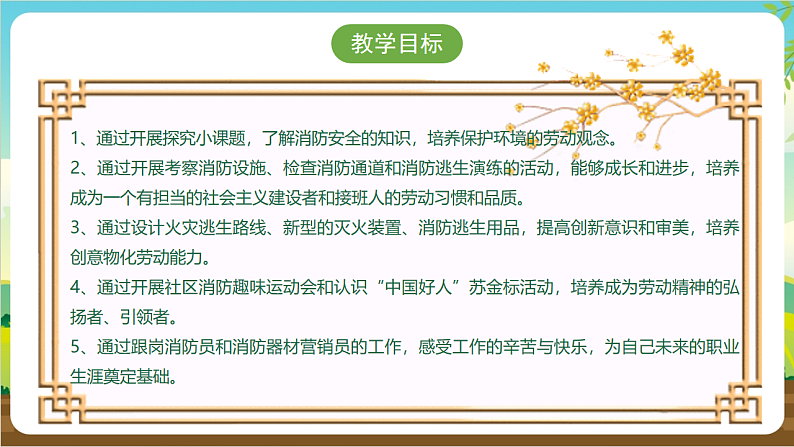 广州版七年级劳技上册 主题三《消防宣传进社区》（第二课时）课件第3页