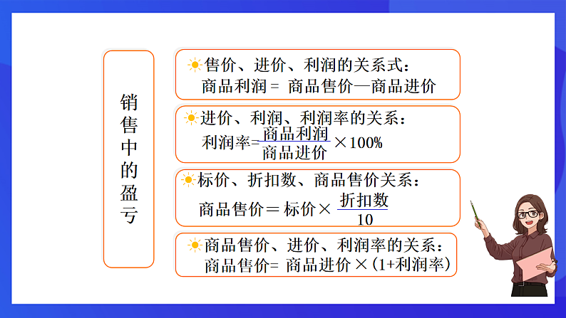 【新教材】华师大版（2024）数学七下  5.3.2《储蓄问题与销售问题》课件第8页