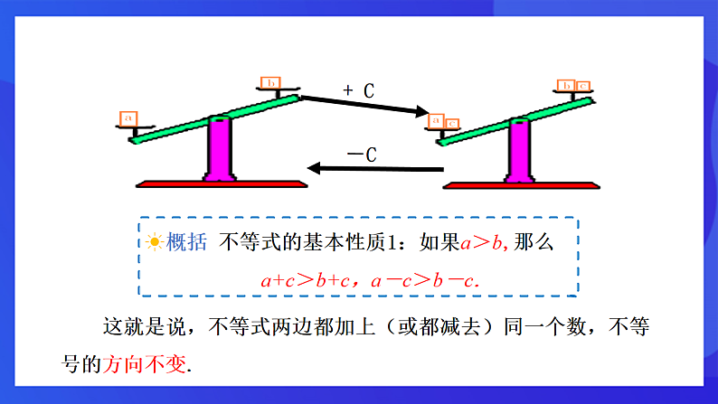 【新教材】华师大版（2024）数学七下  7.2《不等式的基本性质》课件第7页