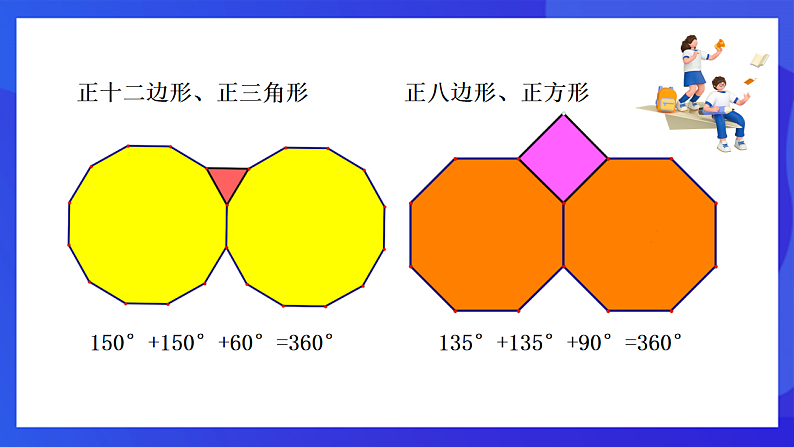 【新教材】华师大版（2024）数学七下  8.3.2《用多种正多边形》课件第6页
