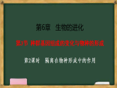 人教版高中生物必修二 6.3种群基因组成的变化与物种的形成 第2课时 隔离在物种形成中的作用 课件