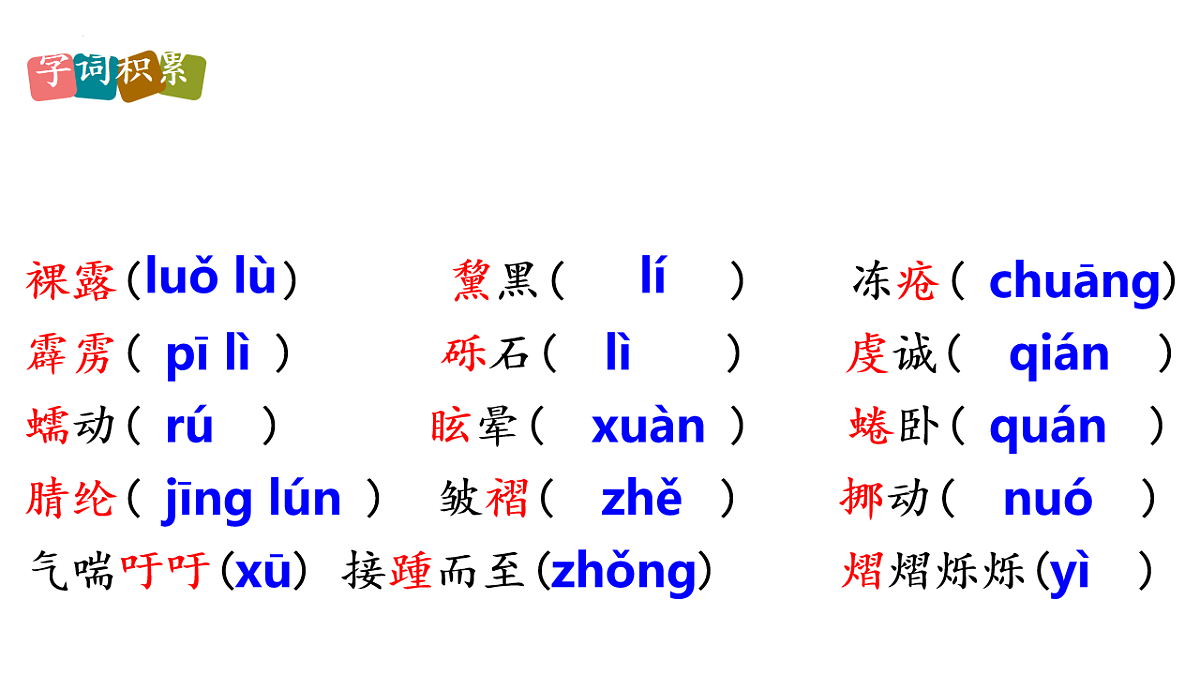 部编版八年级语文下册第五单元《在长江源头各拉丹冬》课件第5页
