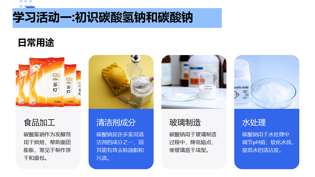 第八单元 第三节 碳酸氢钠和碳酸钠第5页