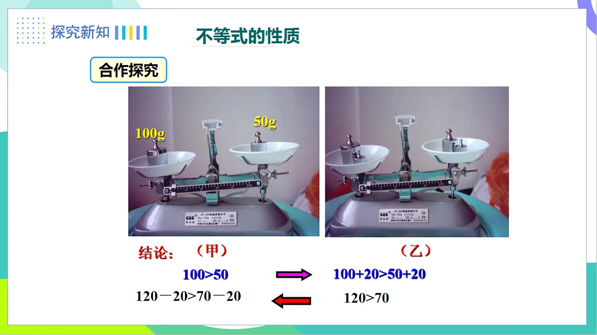 7.2.2 不等式的简单变形第4页