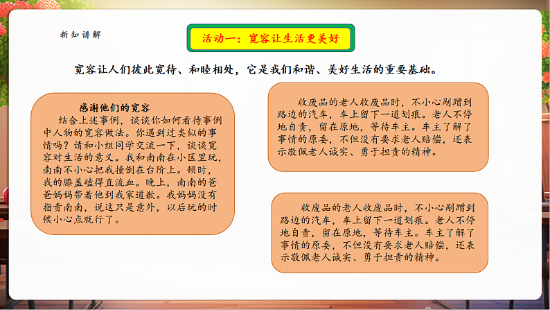 【核心素养】第2课《学会宽容》第1课时 宽容让生活更美好 课件第5页