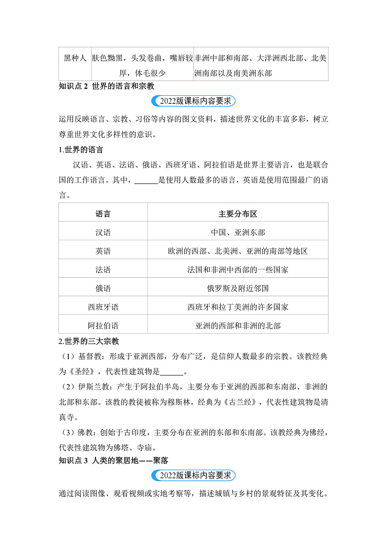 第四章 居民与聚落 -  学生版第3页