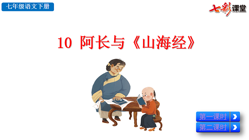 2025春人教版七年级下册语文课件10 阿长与《山海经》第3页