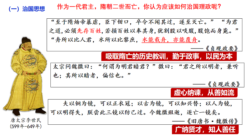 第2课_唐朝建立与“贞观之治”（课件设计）第7页