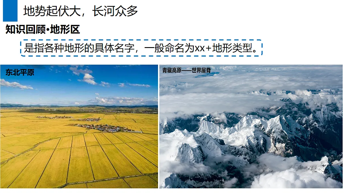 人教版地理七年级下册7.1.2《自然环境——地势起伏大，长河众多》课件第6页