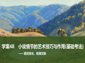 新高考语文一轮复习课件48　小说情节的艺术技巧与作用(基础考法)（81）