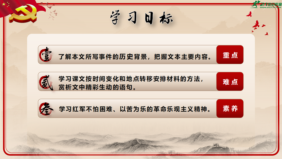 统编版语文七年级下册第6课《老山界》课件第2页