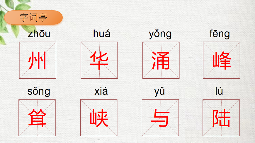 统编版语文二年级下册1《神州谣》课件第3页