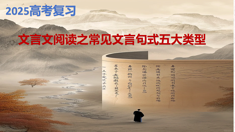 新高考语文一轮复习课件 文言文特殊句式第1页