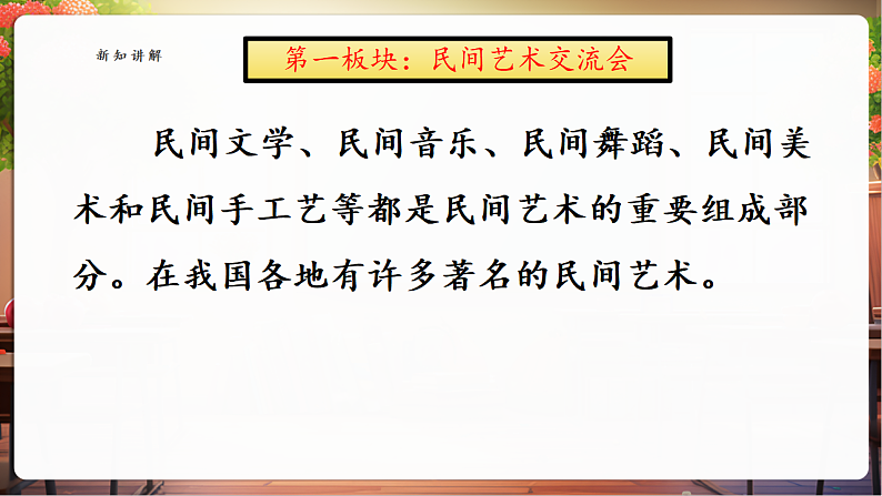 【核心素养】第11课《多姿多彩的民间艺术》第1课时课件第6页