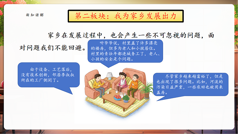 【核心素养】第12课《家乡的喜与忧》第2课时课件第7页