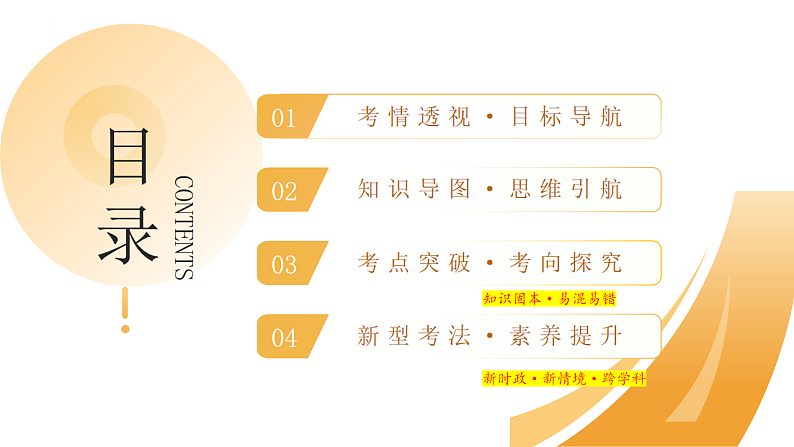 2025年中考道德与法治一轮复习 专题11 生命的思考 课件第2页