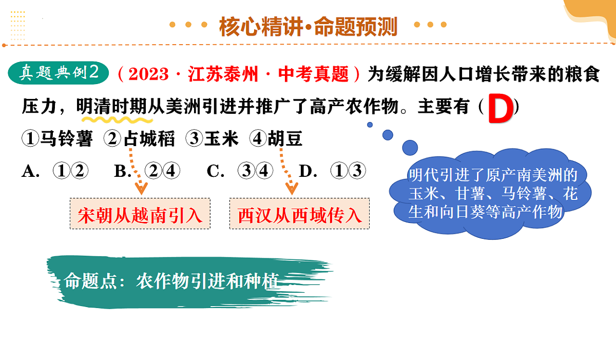 专题02 千年财赋：中国古代经济的演进之路（课件）-2025年中考历史二轮复习讲练（全国通用）第6页