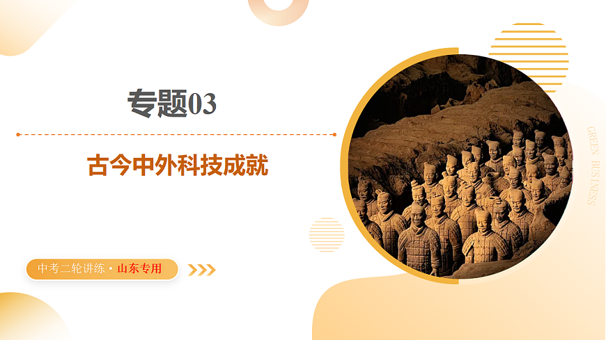 专题03 古今中外科技成就（课件）-2025年中考历史二轮复习讲练（山东专用）第1页