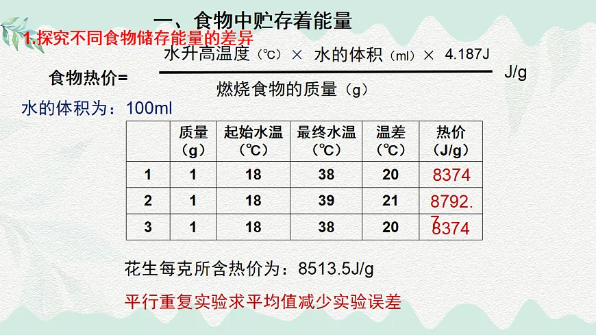 4.8.1食物中能量的释放（课件）-2024-2025学年七年级生物下册（北师大版2024）第7页