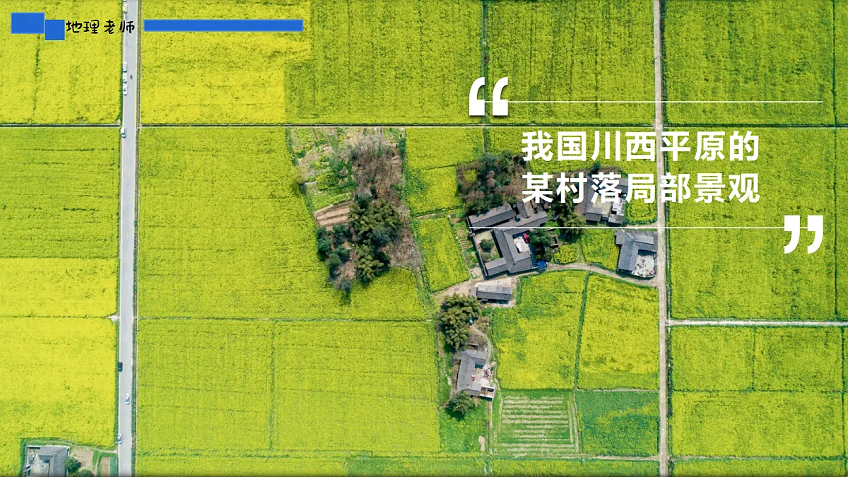 人教版2025高中地理必修二2.1乡村和城镇空间结构 课件第7页