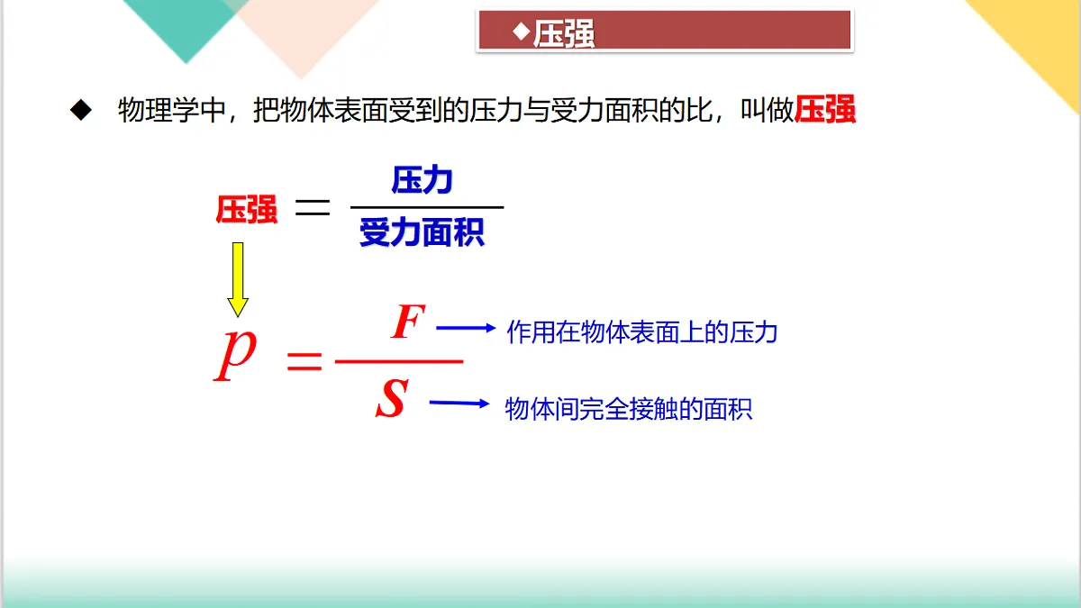 8.1 压强 第2课时（同步课件）2025学年八年级物理下册（沪粤版2024）第7页