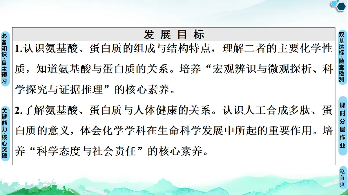 第4章 第2节　蛋白质 课件【新教材】人教版（2019）高中化学选择性必修3第2页