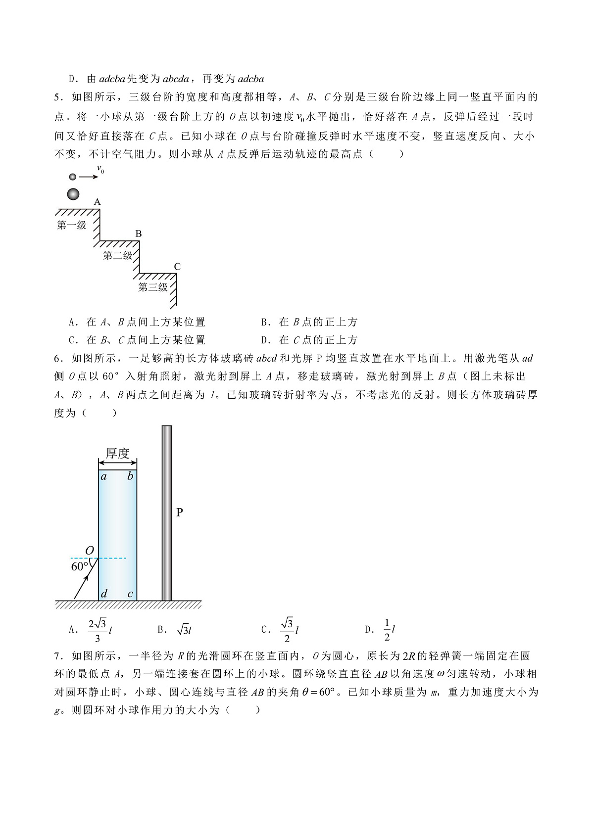 2025届四川省高三下学期第二次联合诊断性考试物理试题（解析版）第2页