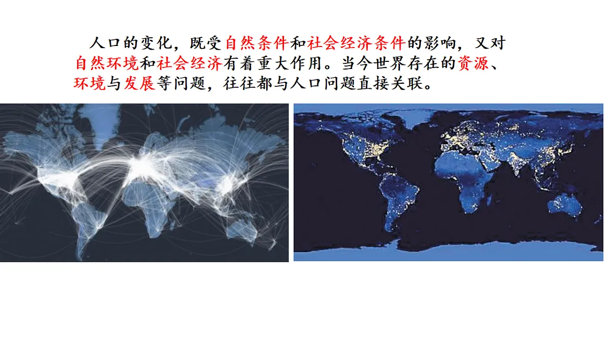 人教版高中地理 必修 第二册 1-1人口分布课件第1页