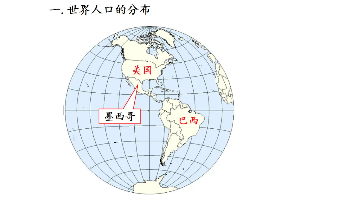 人教版高中地理 必修 第二册 1-1人口分布课件第6页